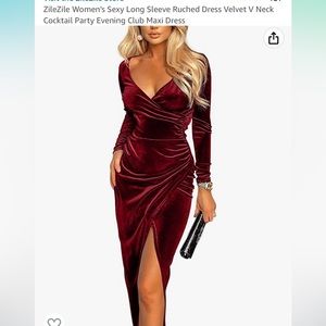 NET Amazon Red Dress